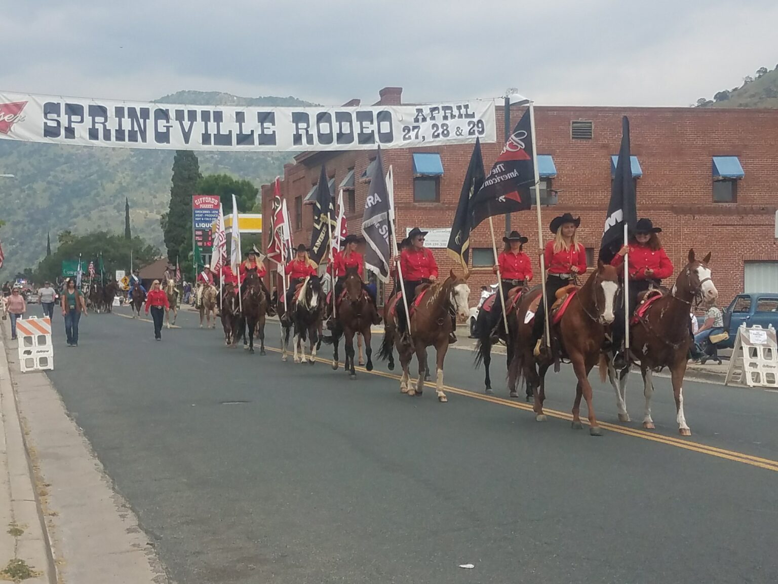 Drill Team - Springville Sierra Rodeo