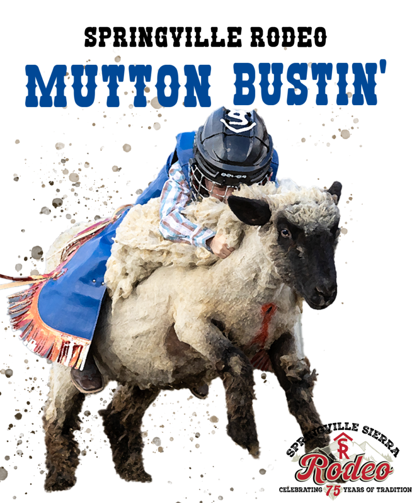 Mutton Busting Participants - Springville Sierra Rodeo