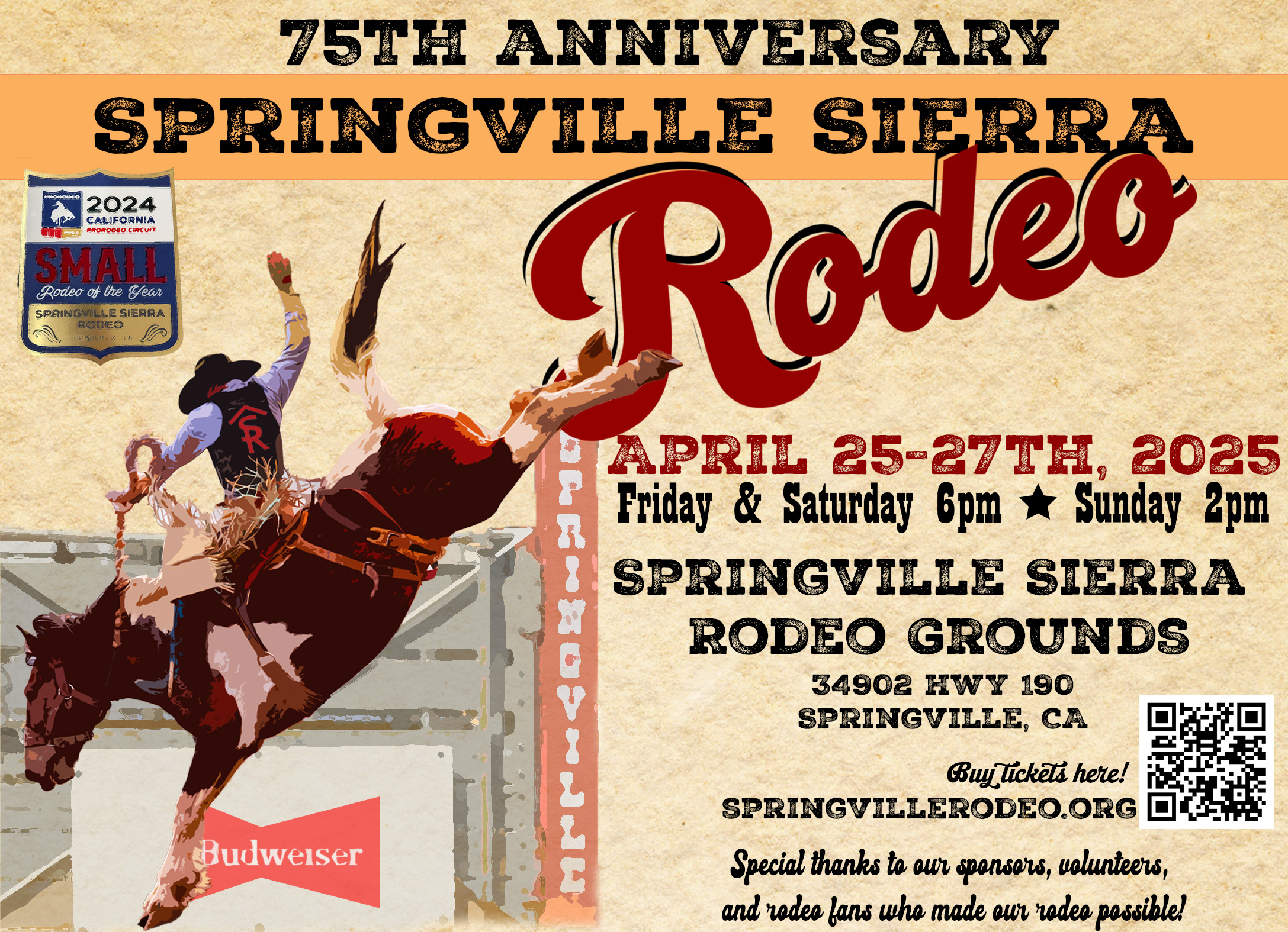 Let's Rodeo - Springville Sierra Rodeo